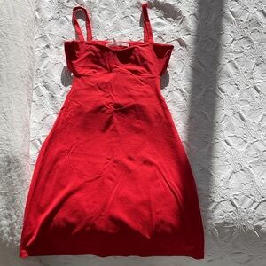Susana Monaco Vibrant Red Mini Dress Size Small